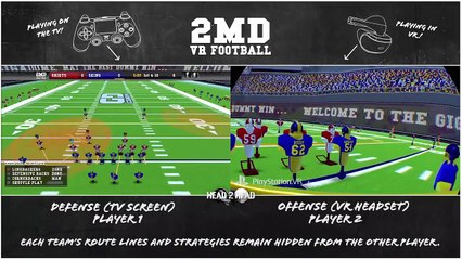 2MD_ VR Football Head 2 Head Edition - Multiplayer Gameplay _ PSVR