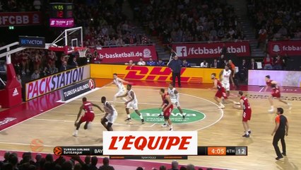 Le Bayern s'impose difficilement face à Podgorica - Basket - Euroligue (H)