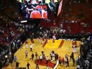 Miami - Heat Warming Up