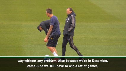 Allegri plays down United link