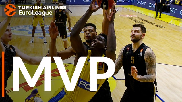 Turkish Airlines EuroLeague Regular Season Round 15 MVP: Johnny O'Bryant, Maccabi FOX Tel Aviv