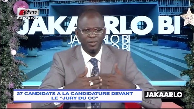 REPLAY - Jakaarlo Bi - Invités : NICOLAS CISSÉ , CHEIKH ALASSANE SENE & DJIBRIL FALL - 28 Décembre 2018 - Partie 1