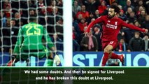 Salah is one of the world's 'top five' players - Emery