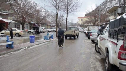Irak'ta kar yağışı - SÜLEYMANİYE