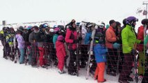 Erciyes'te kar kalınlığı 1 metreye ulaştı - KAYSERİ