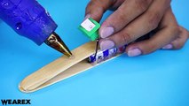 34.How to make Aeroplane with DC motor - DIY Projects