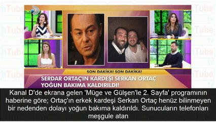 Serdar Ortaç'ı yıkan haber! Yoğun bakıma kaldırıldı