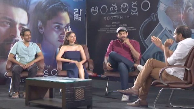 Antariksham Movie Team Interview | Varun Tej | Adithi Rao Hydari | Krish