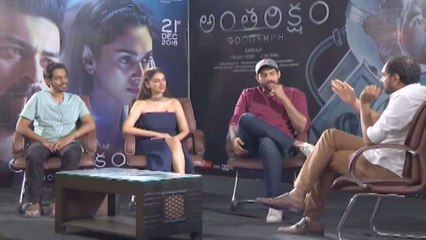 Antariksham Movie Team Interview | Varun Tej | Adithi Rao Hydari | Krish