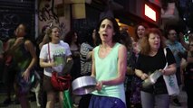 Argentinos protestan ante crisis económica