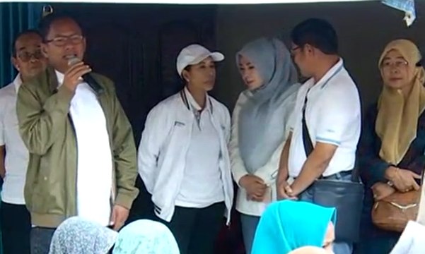 Datangi Lokasi Terdampak Tsunami, Rini Soemarno: Pemerintah Akan Bangun Huntara