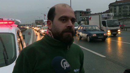 Gaziosmanpaşa'da zincirleme trafik kazası - İSTANBUL