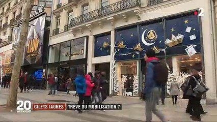 Скачать видео: Gilets jaunes : L'inquiiétude des touristes avant un nouveau week-end de manifestations - Regardez