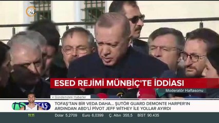 Esed güçleri Münbiç'te