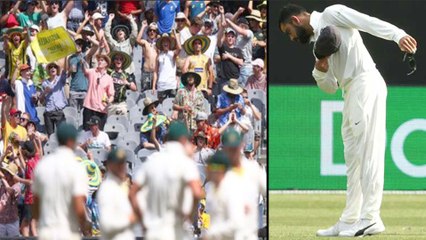 Ind vs Aus 3rd Test:Virat Kohli Gives Epic Reply To Aussie Fans