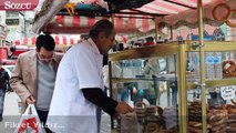 Eminönü’nün simitçisi Fikret Yıldız