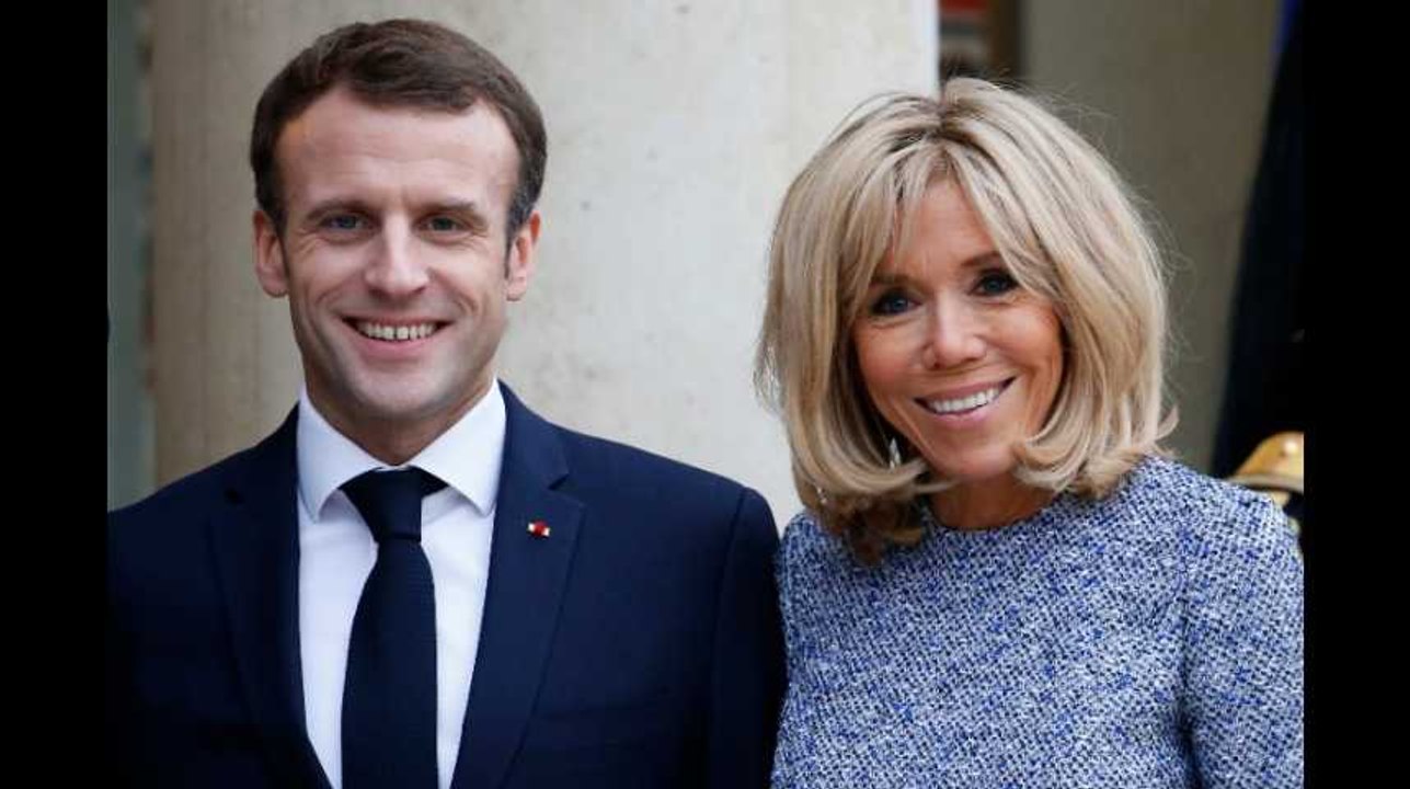 Emmanuel et Brigitte Macron en vacances à Saint-Tropez
