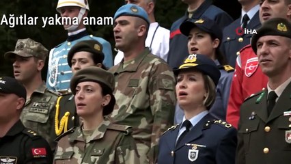 TSK’dan Vatan Marşı