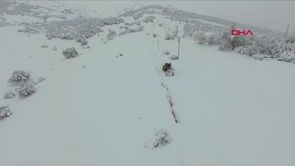 Erzincan'da 110 Köyün Yolu Ulaşıma Kapandı