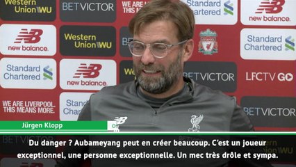 20e j. - Klopp : ''Aubameyang-Lacazette, une belle association''