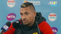 ATP - Brisbane 2019 - Nick Kyrgios, piqué par une araignée à Noël : 