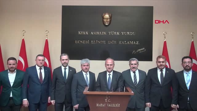 Hatay Bakan Turhan'dan 'Amanos Tüneli' Açıklaması