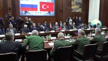 Türk ve Rus heyetlerin Suriye konulu temasları - MOSKOVA