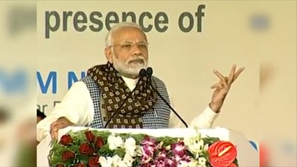 PM Modi attacks Congress on loan waiver promise, calls it a ‘cruel joke'