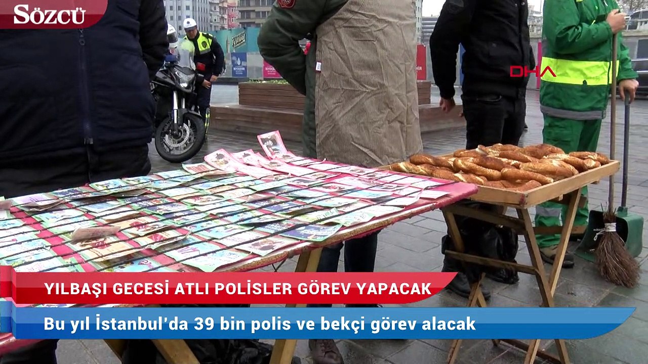 Taksim’de yılbaşı önlemi Atlı birlikler ilk kez görev alacak