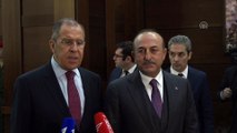 Çavuşoğlu - Lavrov ortak basın toplantısı (2) - MOSKOVA