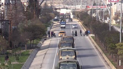 Suriye Sınırına Askeri Sevkiyat