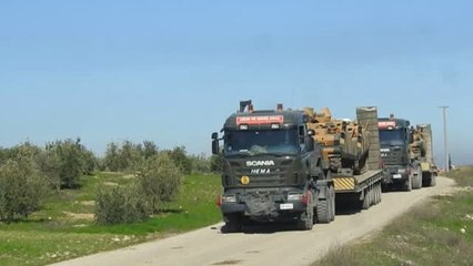 Minbüç Sınırına Askeri Sevkiyat