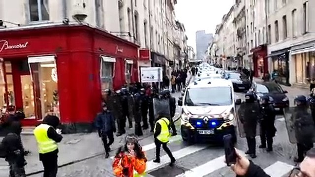 Les gilets jaunes réunis à Nancy pour l'acte VII