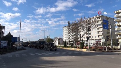 Kilis’ten Münbiç'e Askeri Sevkiyatı