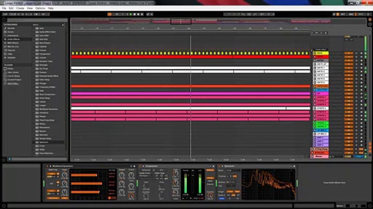Ableton Live Progressive Psy-Trance @ Acid25 TEMPLATE Open Project