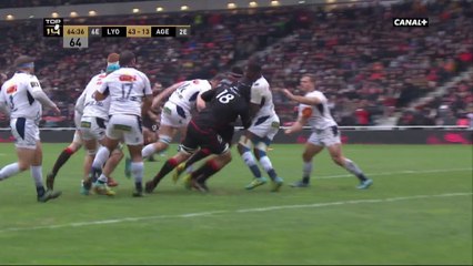 TOP14 - 13ème journée : Lyon / Agen : Cretin en force pour Lyon !