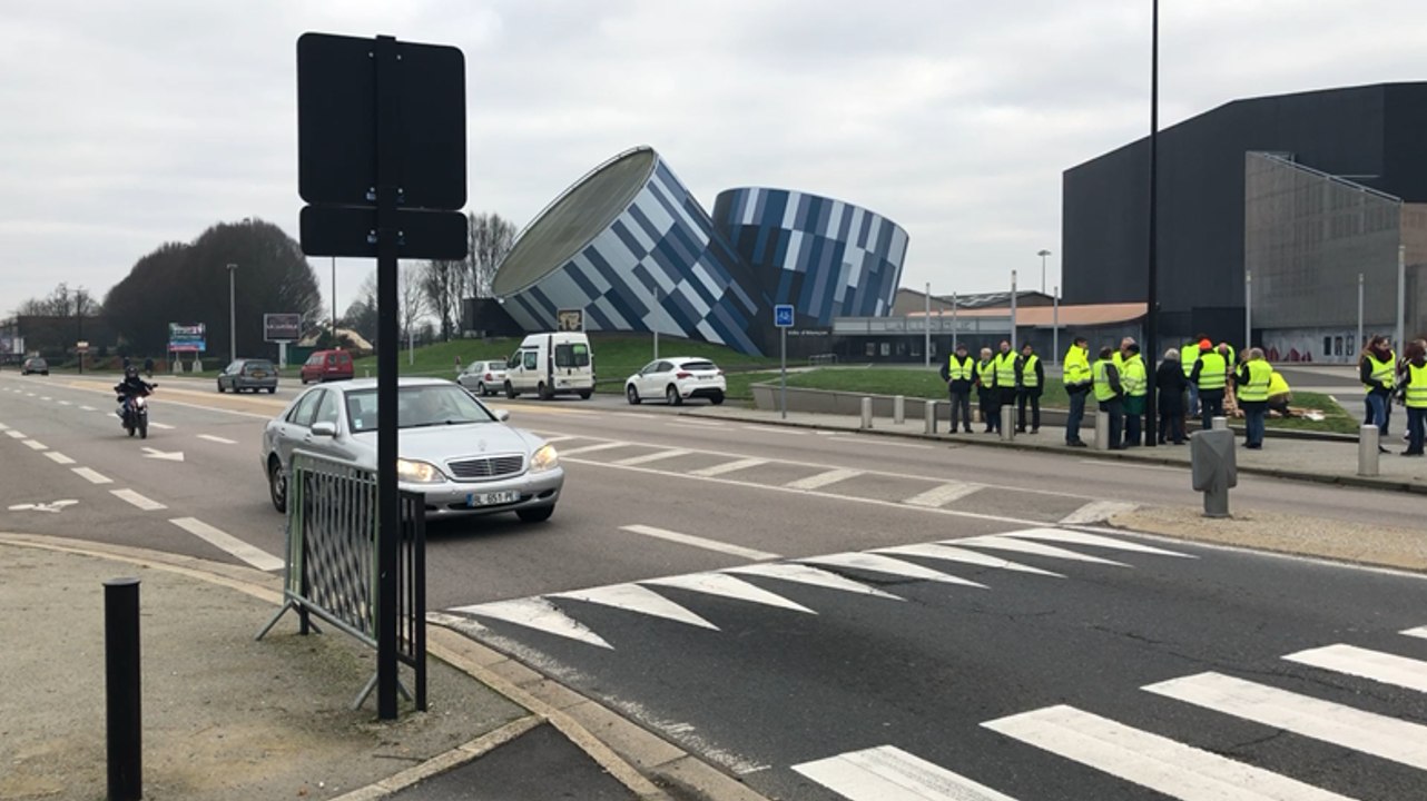 Rassemblement de Gilets jaunes à Alençon samedi 29 décembre