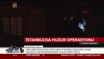 İstanbul'da 'huzur operasyonu' düzenlendi
