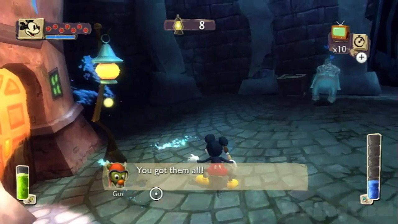 disney-epic-mickey-walkthrough-part-12-wii-bog-easy-lonesome-manor-no-commentary-video