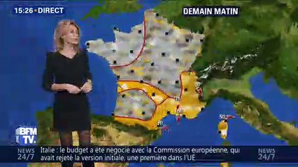 La météo pour ce dimanche 30 décembre 2018