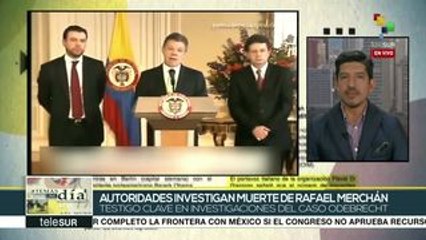 Colombia: investigarán muerte de testigo clave en caso Odebrecht