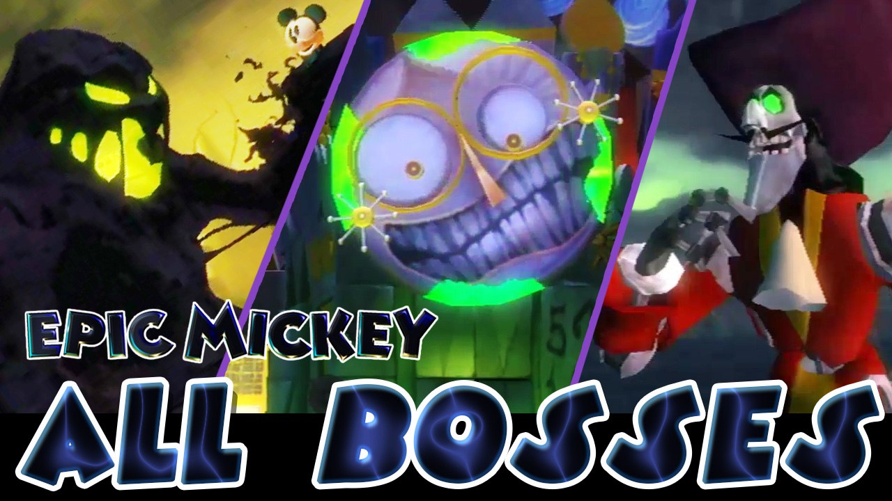 Epic Mickey All Bosses | Final Boss (Wii) - video Dailymotion