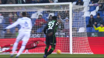 Serie A : 8 buts inscrits à Sassuolo !