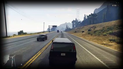 GTA V Surviving Some Of The Craziest Crap! #ThugLife