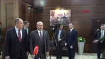 Dha Dış ? Bakan Çavuşoğlu, Rus Mevkidaşı Sergey Lavrov ile Basın Açıklamasında Bulundu -1