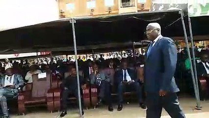 Le ministre Alpha Ibrahima Keira signe son entrée au departement de sécurité