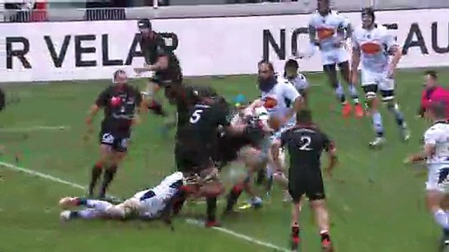 TOP 14 - Essai Alexis PALISSON 1 (LOU) - Lyon - Agen - J13 - Saison 2018/2019