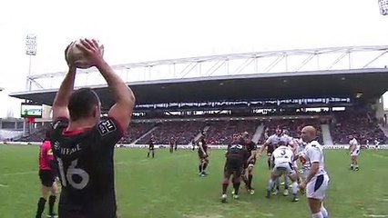 TOP 14 - Essai Thibaut REGARD (LOU) - Lyon - Agen - J13 - Saison 2018/2019