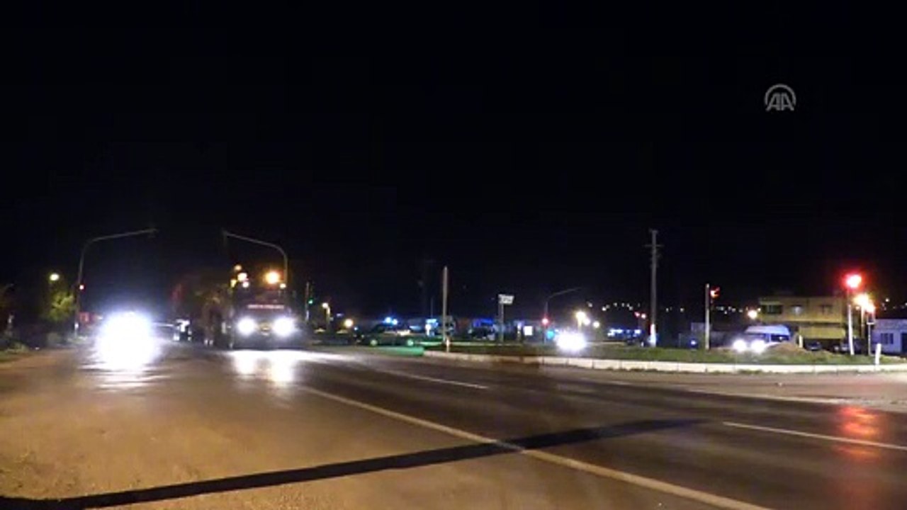 Suriye sınırına obüs sevkiyatı - HATAY