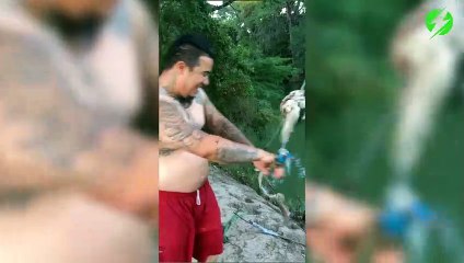 Quand la corde lache au pire moment